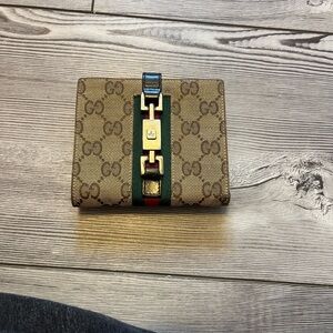 Gucci Jackie vintage bifold wallet